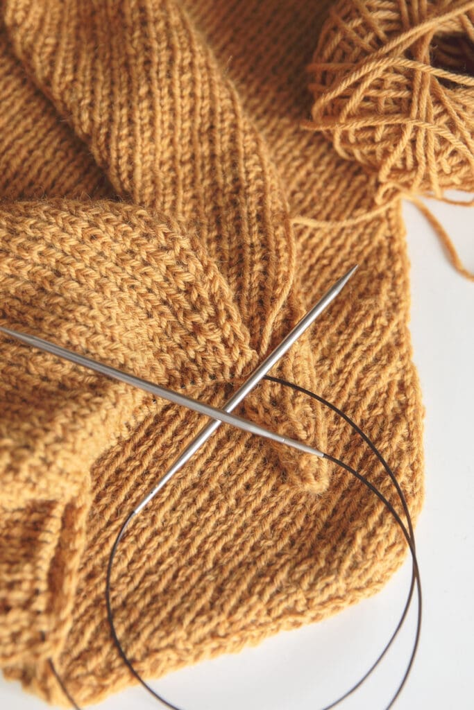 Triangle Scarf Knitting Pattern