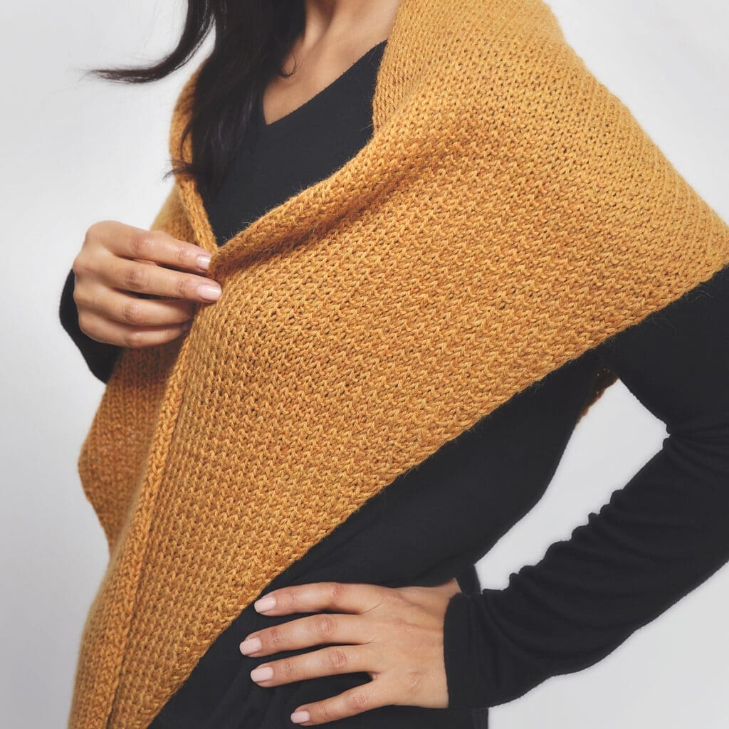 Triangle Scarf Knitting Pattern