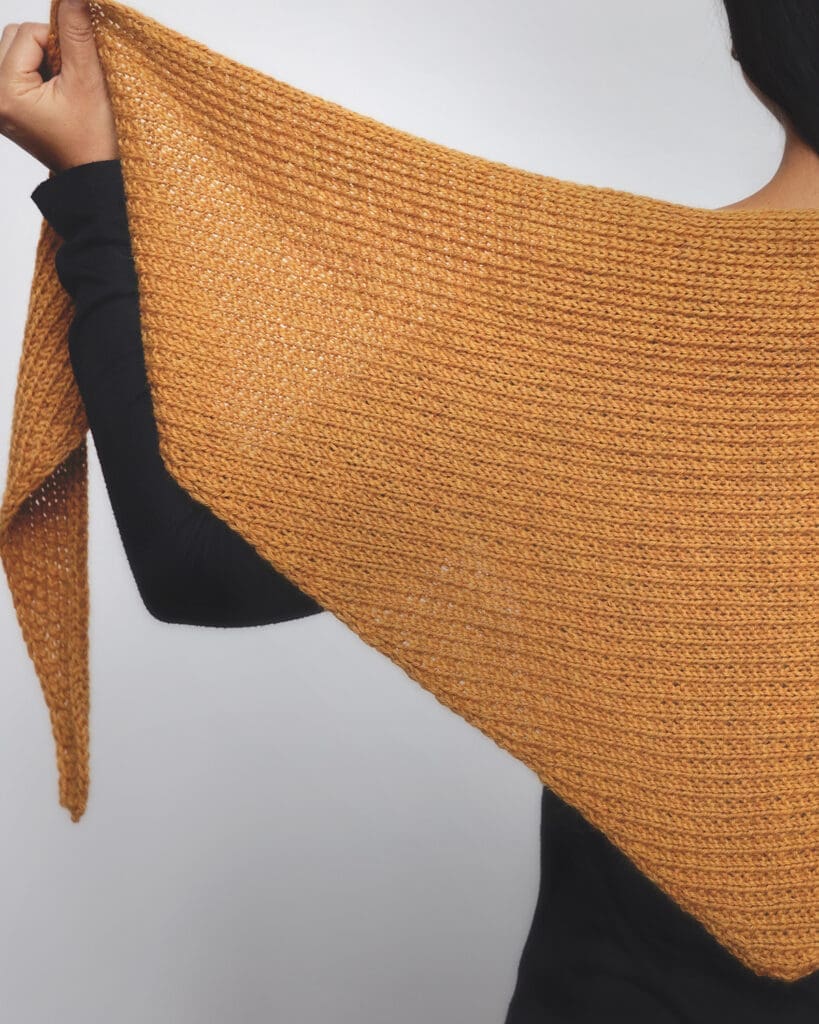 Free Triangle Scarf Knitting Pattern