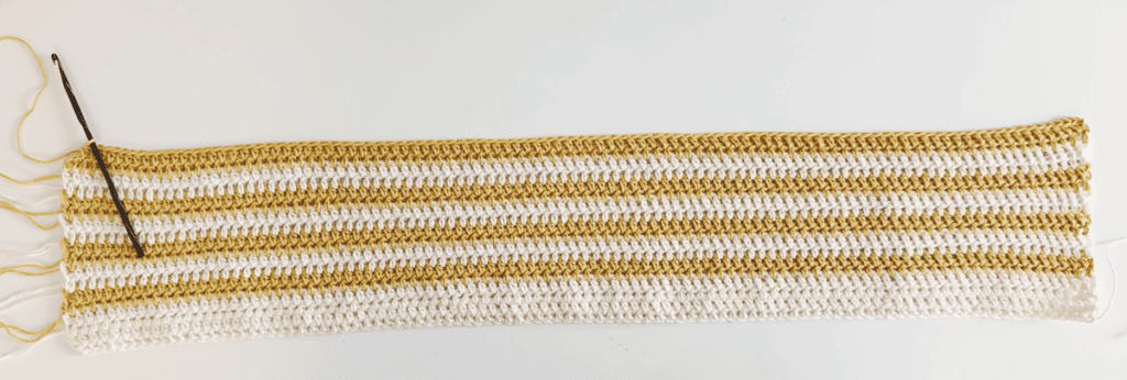 Halter Top Bottom In Progress Photo