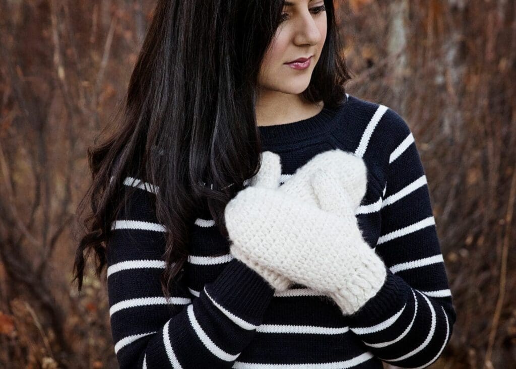 Crochet Mittens Free Pattern