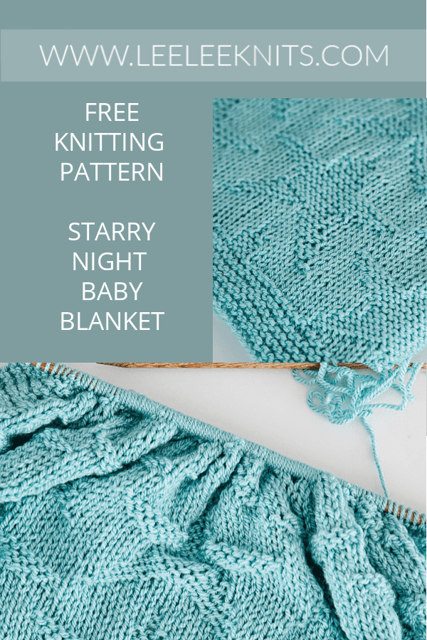 star baby blanket knitting pattern