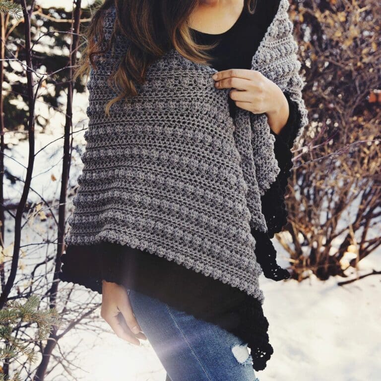 Easy Crochet Shawl