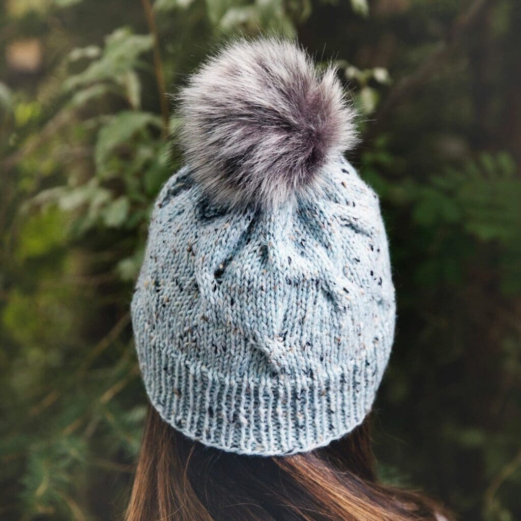 Cabled Beanie Knitting Pattern