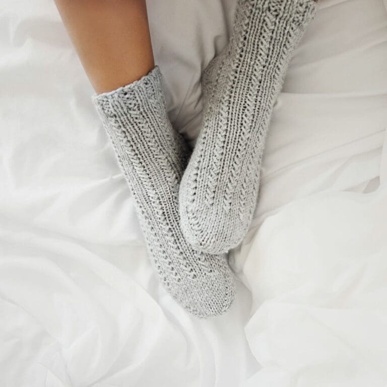 Kananaskis Socks Knitting Pattern