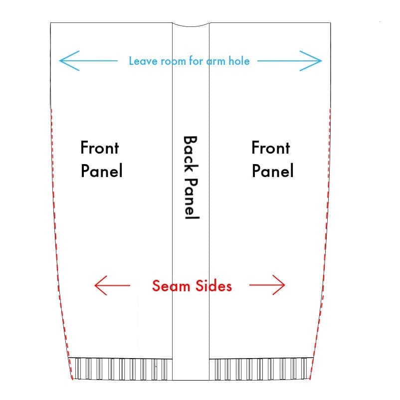 Sewing Instructions Front Panels