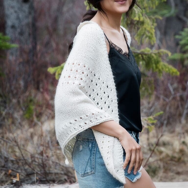 Garter Tab Cast On Tutorial & The Daydreamer Shawl