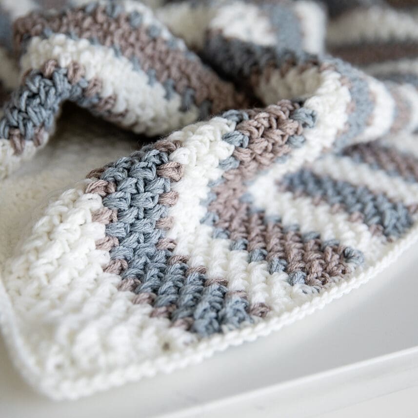 Elizabeth Stitch Crochet Blanket
